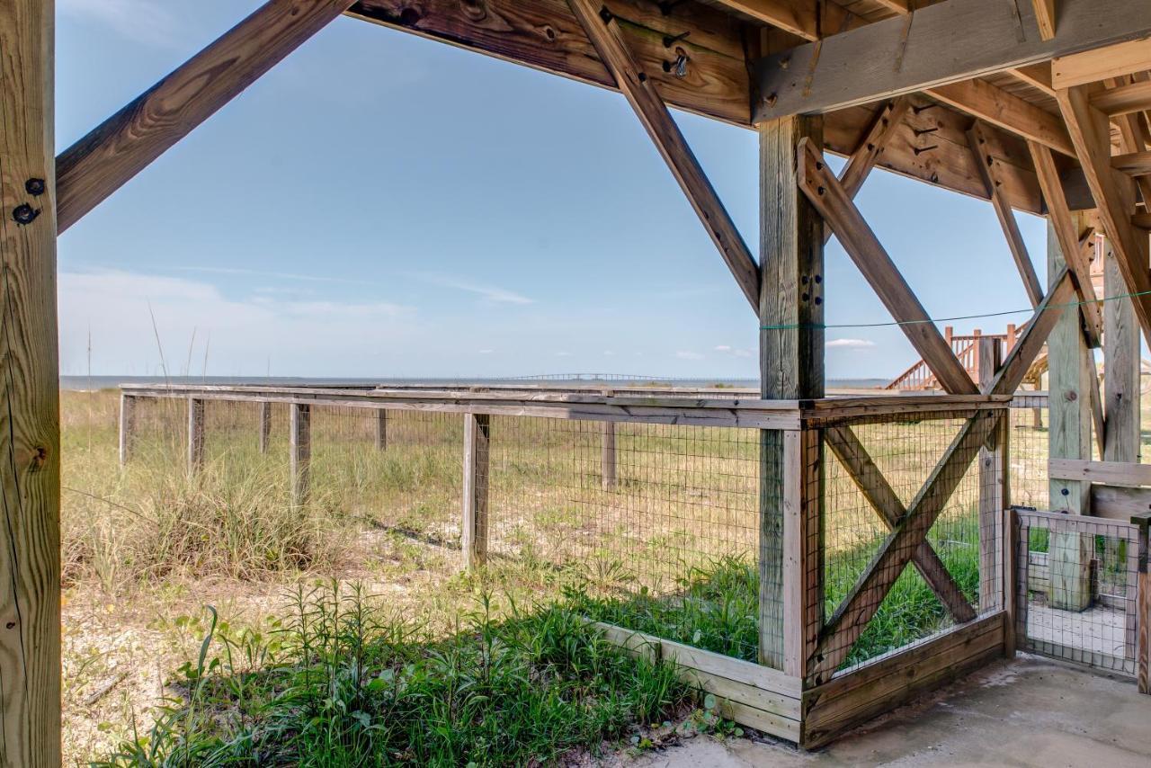 Saltaire - Pet Friendly! Amazing Wrap Around Porch - Steps From The Bay And A Short Walk To The Gulf Home Dauphin Island Exterior foto